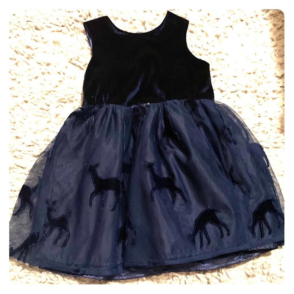 Navy blue dress